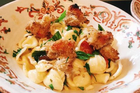 Shrimp and Tomato Pasta 