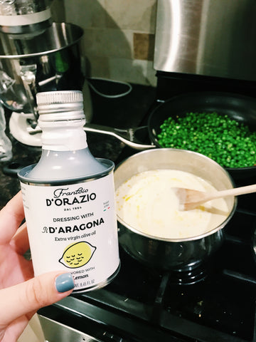 Lemon Infused Frantoio D'Orazio Extra Virgin Olive Oil 